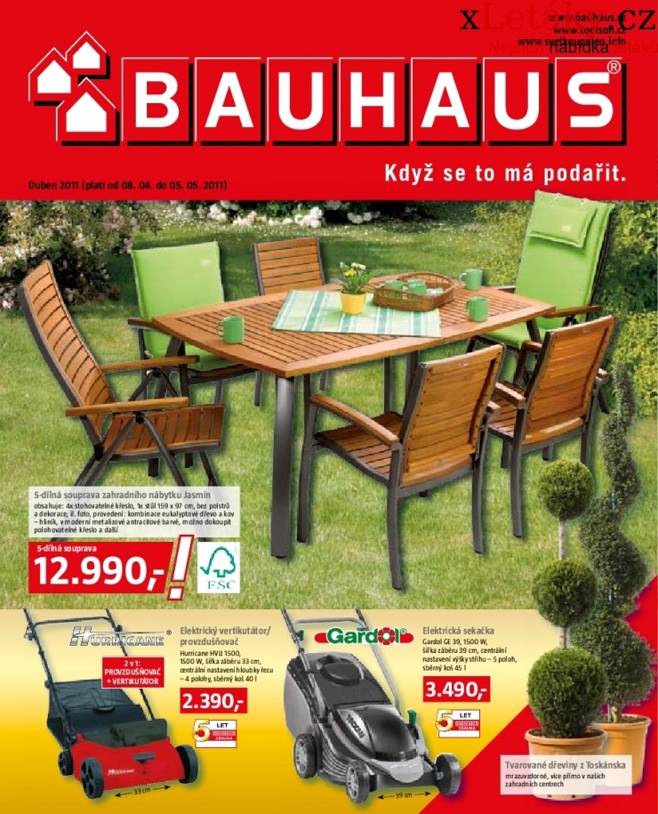 leták Bauhaus leták strana 1 leták Bauhaus leták strana 1