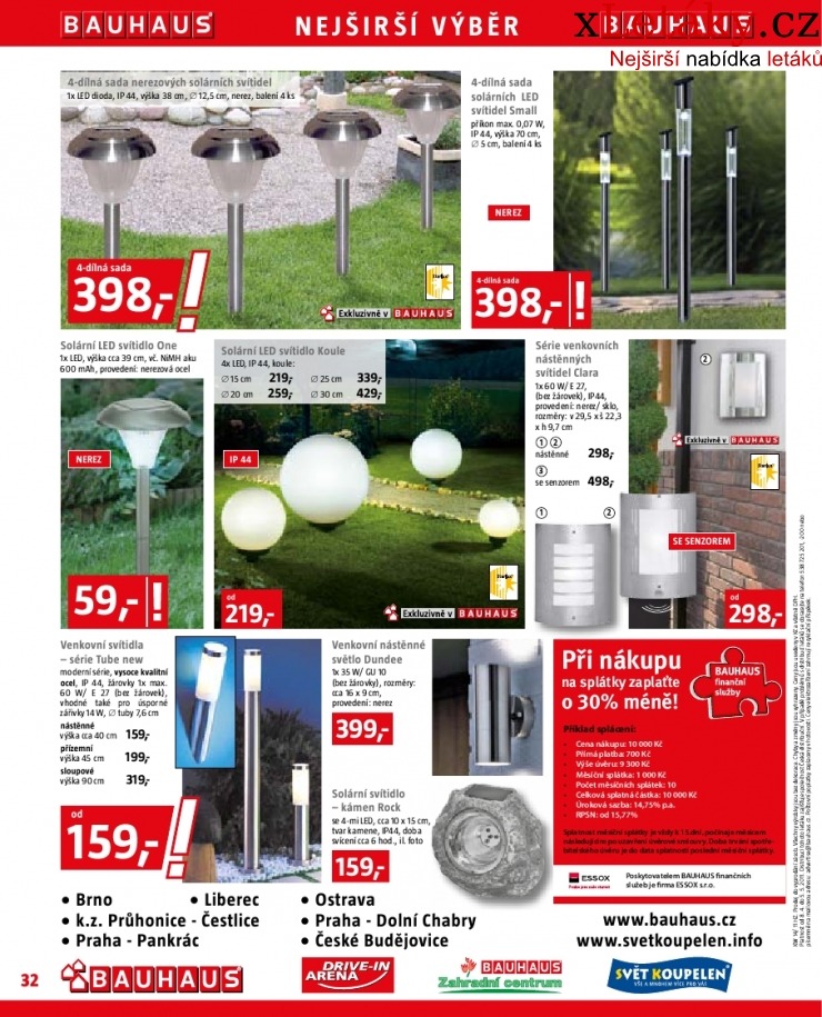 leták Bauhaus leták strana 1 leták Bauhaus leták strana 1
