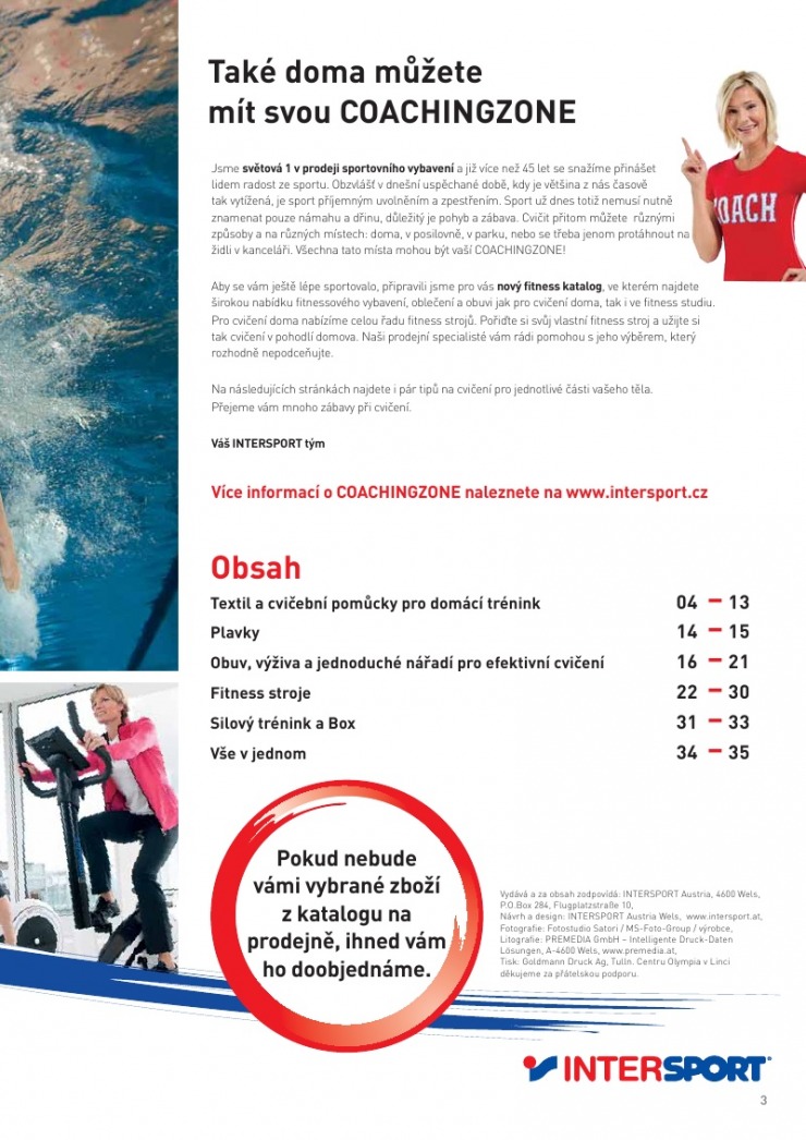 leták Intersport strana 1 leták Intersport strana 1