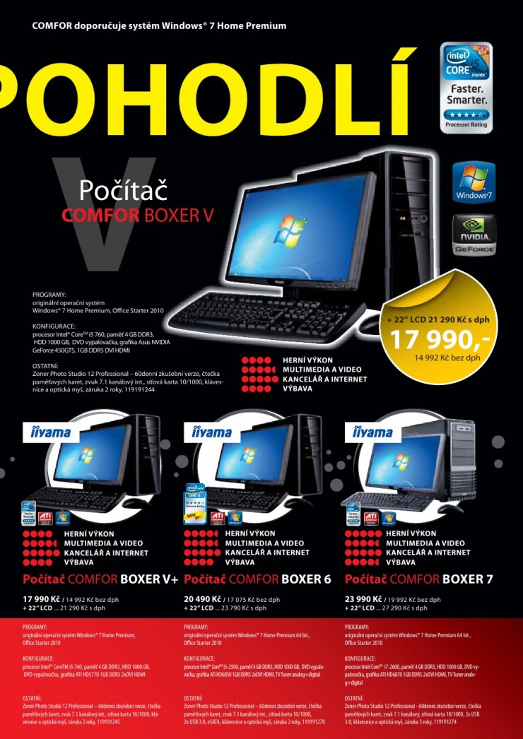 leták Comfor strana 1 leták Comfor strana 1