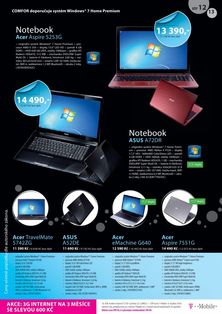 leták Comfor strana 1 leták Comfor strana 1