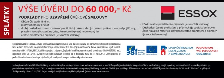 leták Comfor strana 1 leták Comfor strana 1