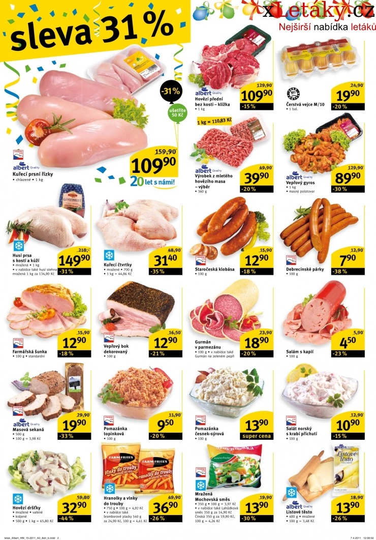 leták Albert Hypermarket leták strana 1 leták Albert Hypermarket leták strana 1