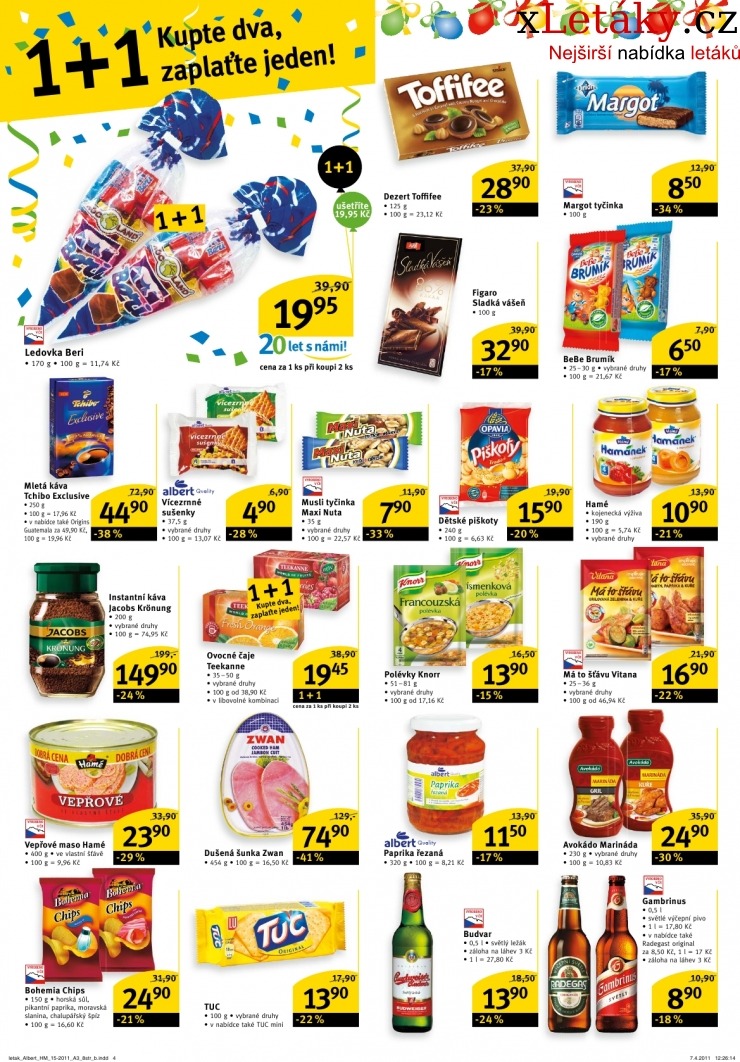leták Albert Hypermarket leták strana 1 leták Albert Hypermarket leták strana 1