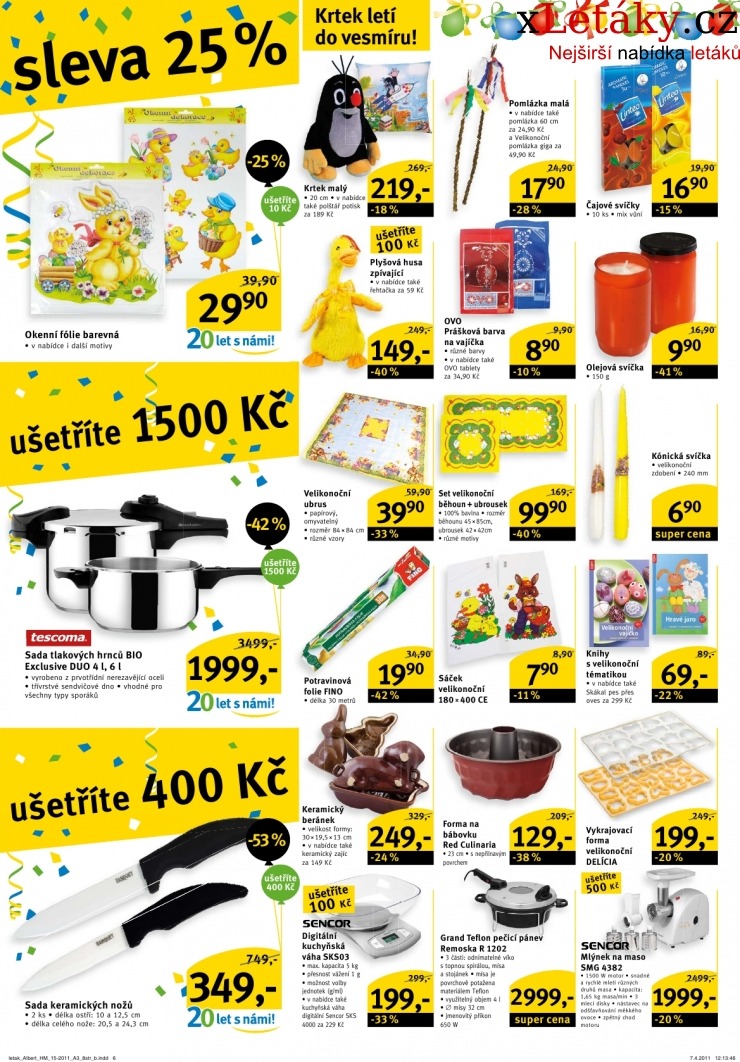 leták Albert Hypermarket leták strana 1 leták Albert Hypermarket leták strana 1