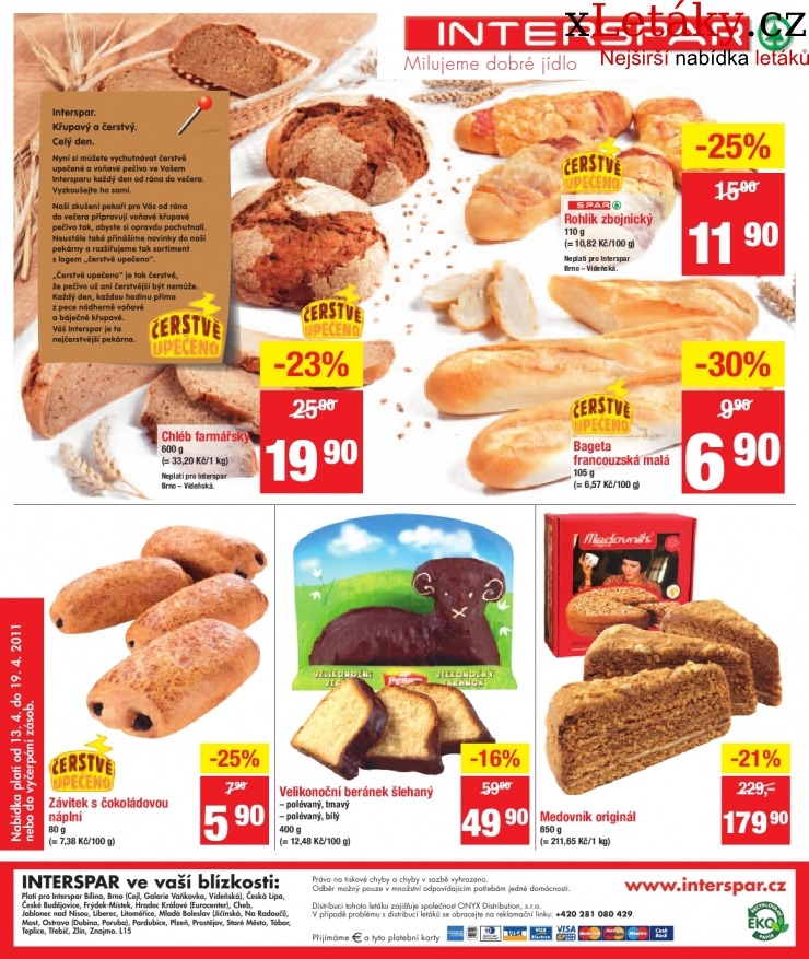 leták Interspar leták strana 1 leták Interspar leták strana 1