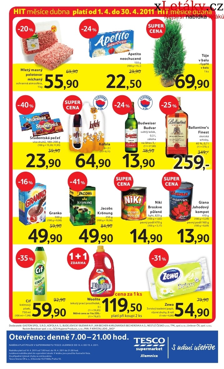 leták Tesco leták strana 1 leták Tesco leták strana 1