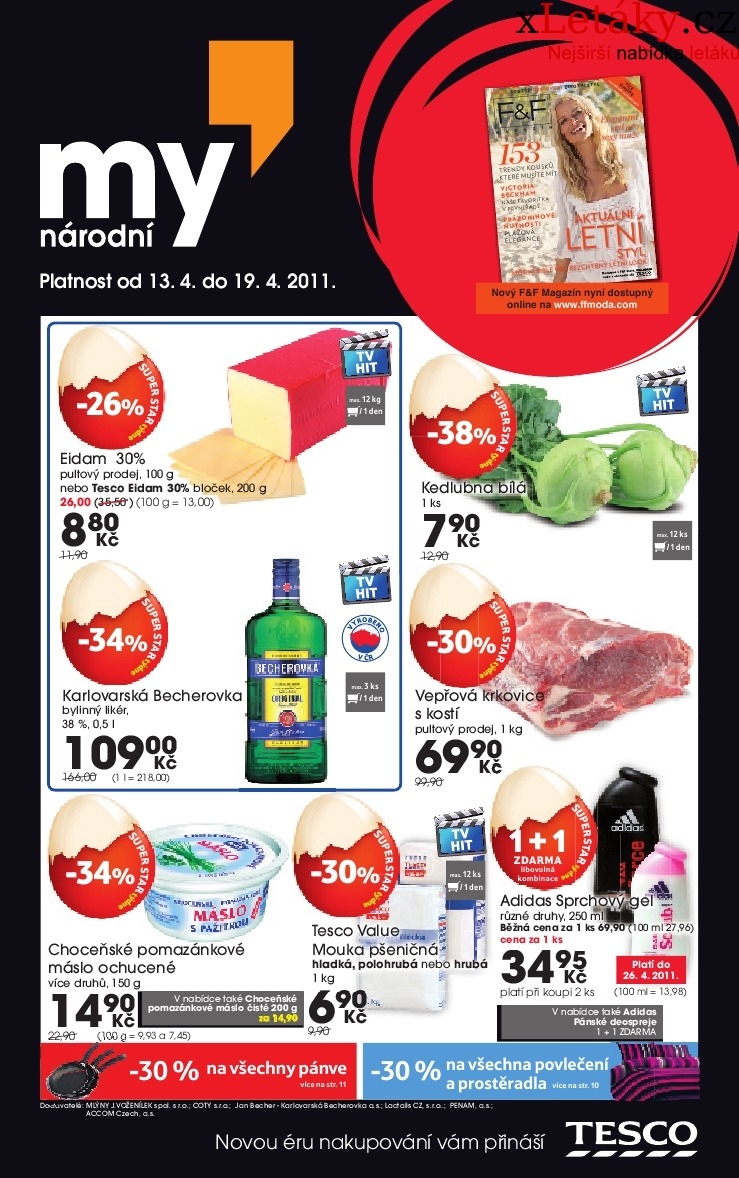 letk Tesco aktuln letk strana 1