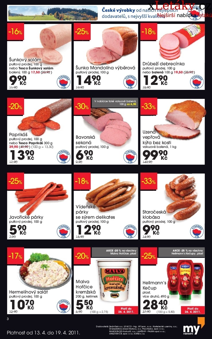 leták Tesco aktuální leták strana 1 leták Tesco aktuální leták strana 1