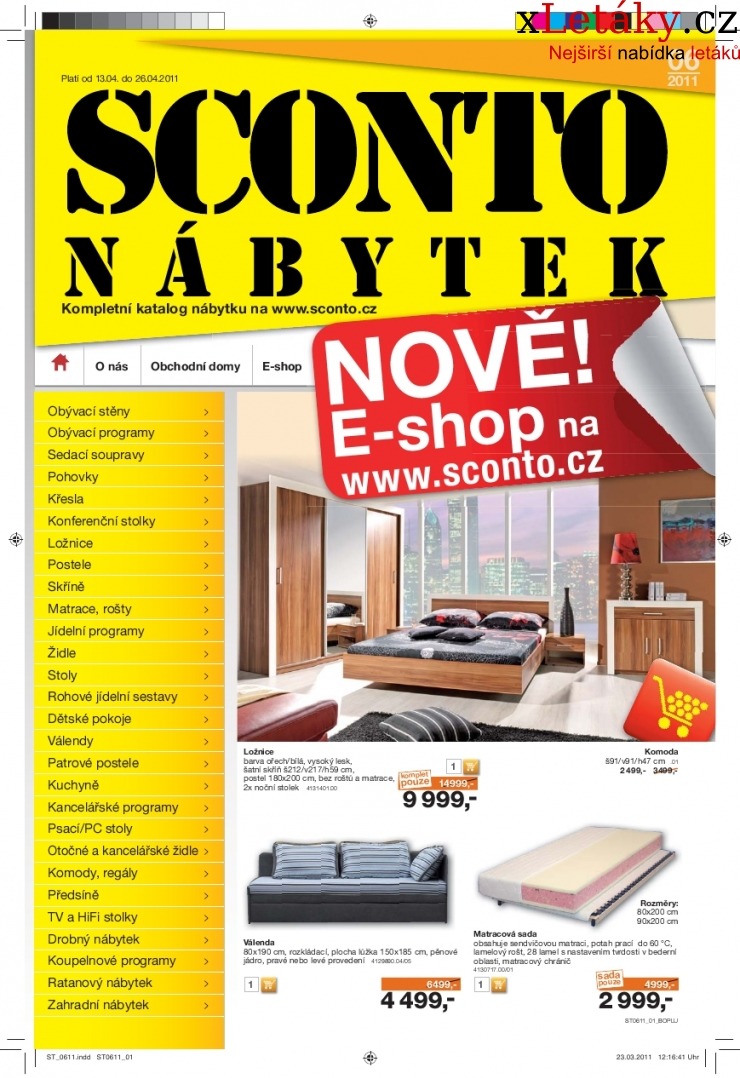letk Sconto nbytek letk strana 1