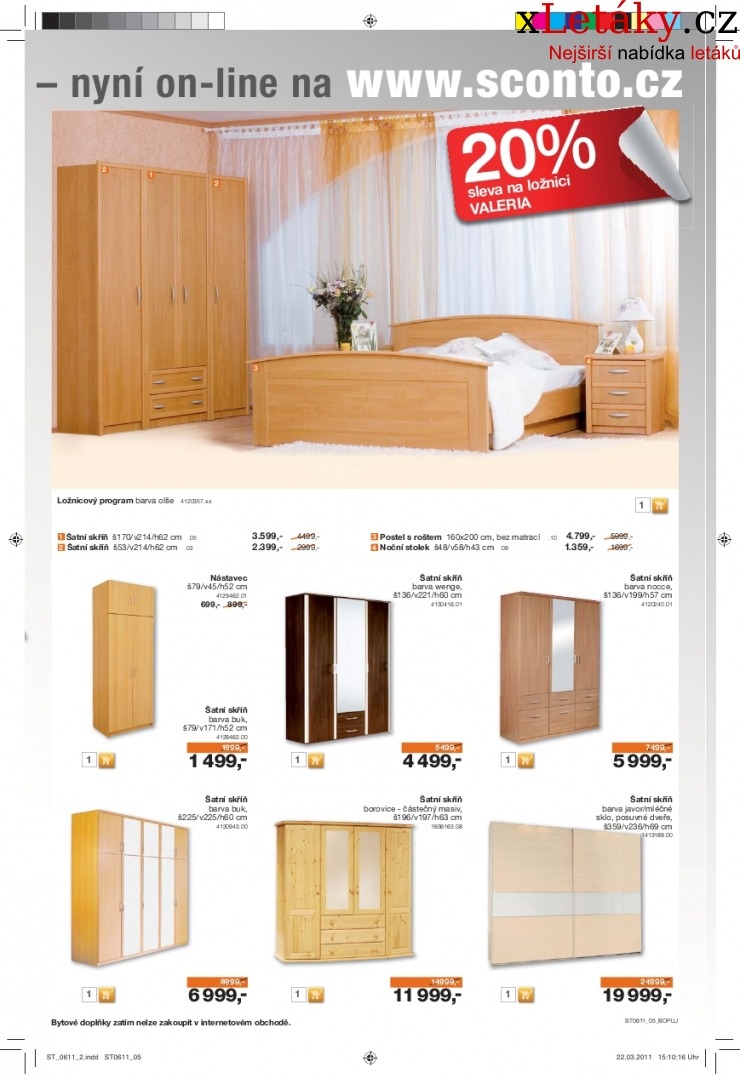 leták Sconto nábytek leták strana 1 leták Sconto nábytek leták strana 1