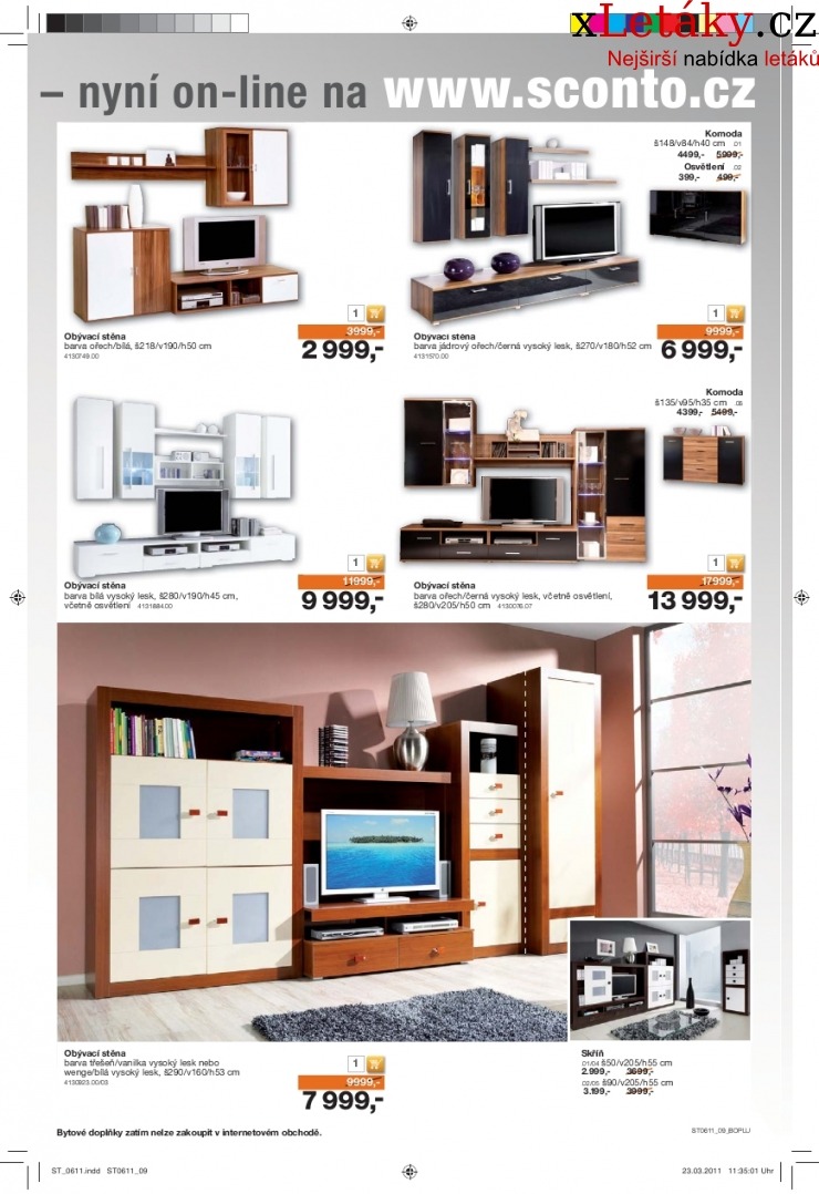 leták Sconto nábytek leták strana 1 leták Sconto nábytek leták strana 1