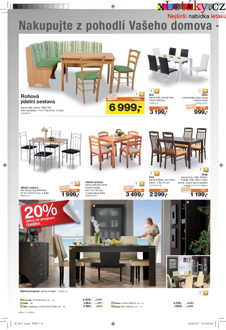 leták Sconto nábytek leták strana 1 leták Sconto nábytek leták strana 1