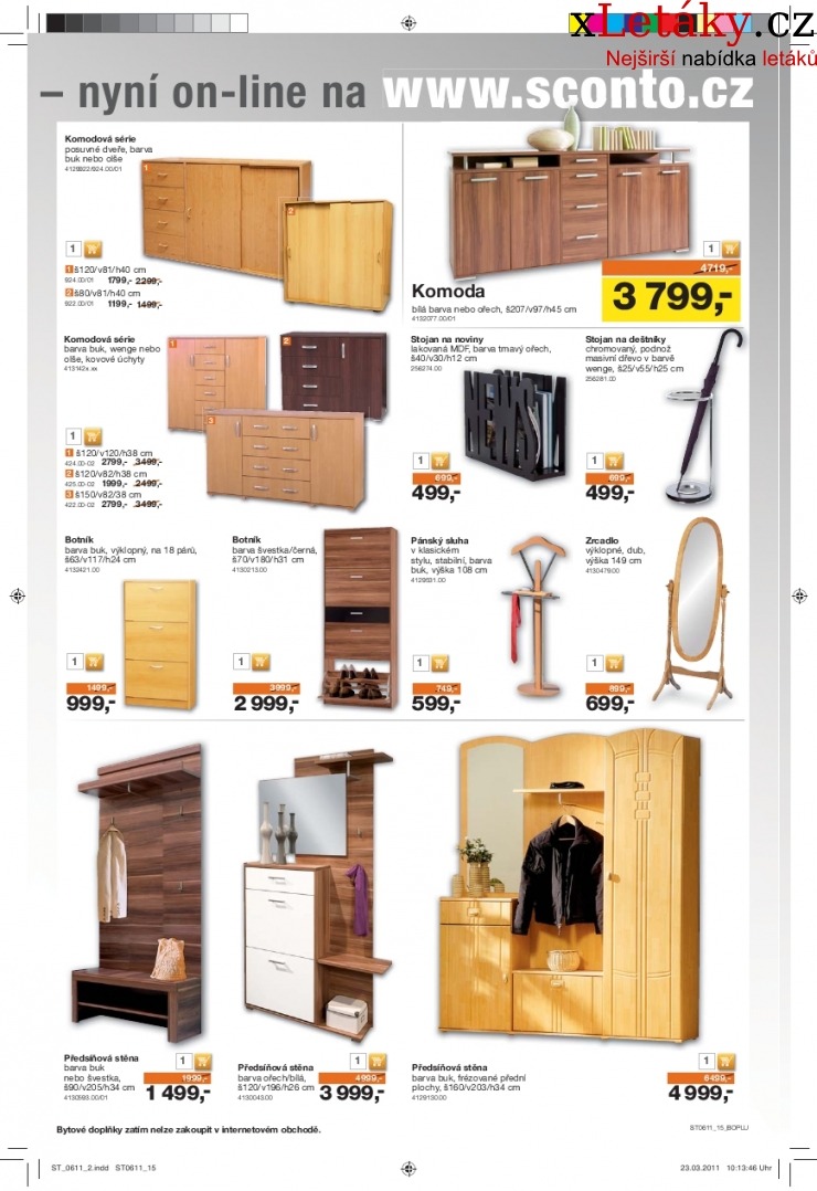 leták Sconto nábytek leták strana 1 leták Sconto nábytek leták strana 1