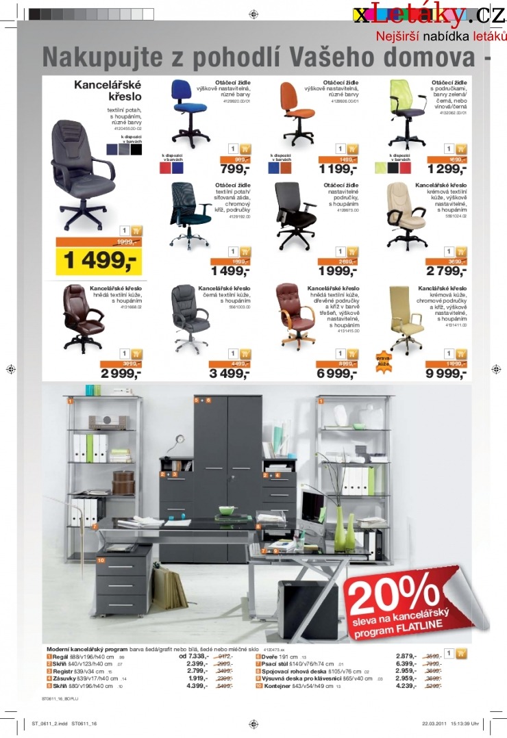 leták Sconto nábytek leták strana 1 leták Sconto nábytek leták strana 1