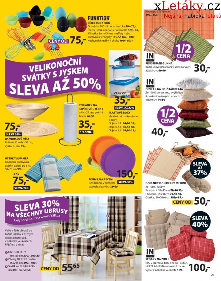 leták Jysk aktuální leták strana 1 leták Jysk aktuální leták strana 1