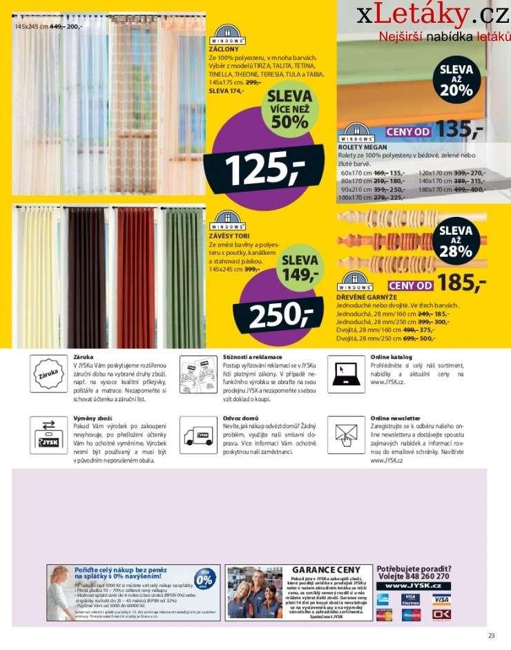leták Jysk aktuální leták strana 1 leták Jysk aktuální leták strana 1