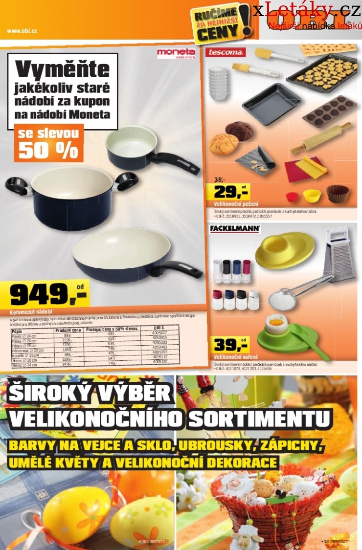 leták OBI leták strana 1 leták OBI leták strana 1
