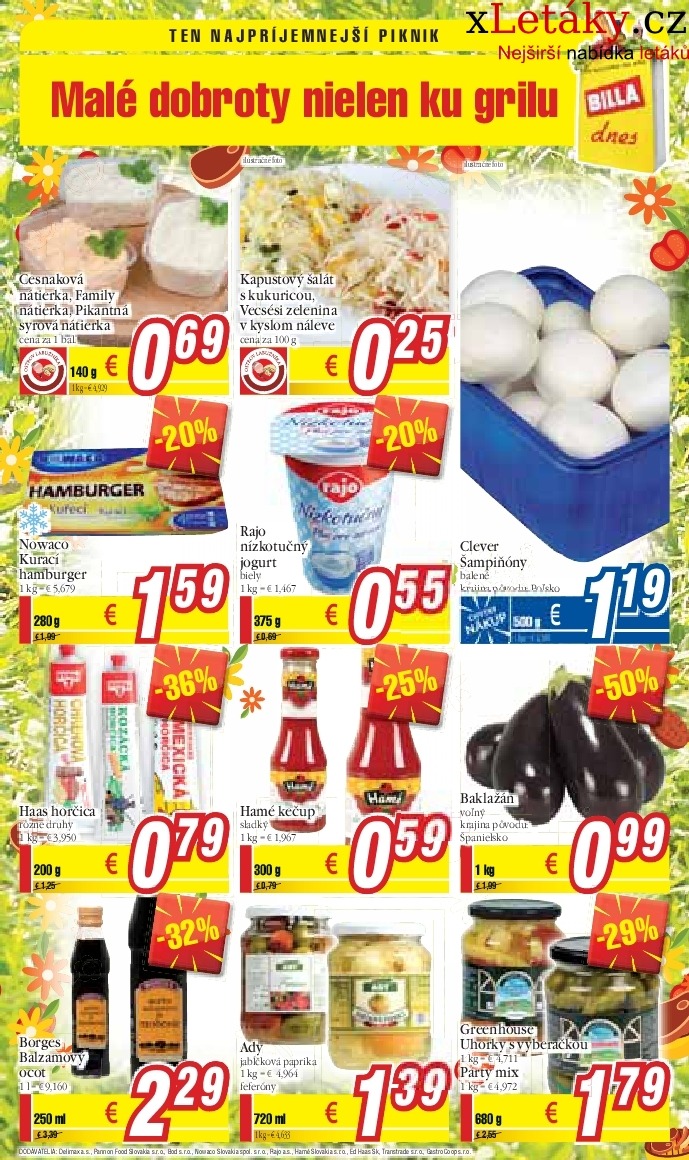 let�k Billa aktu�ln� let�k strana 1