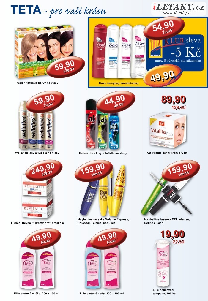 leták TETA drogerie strana 1 leták TETA drogerie strana 1