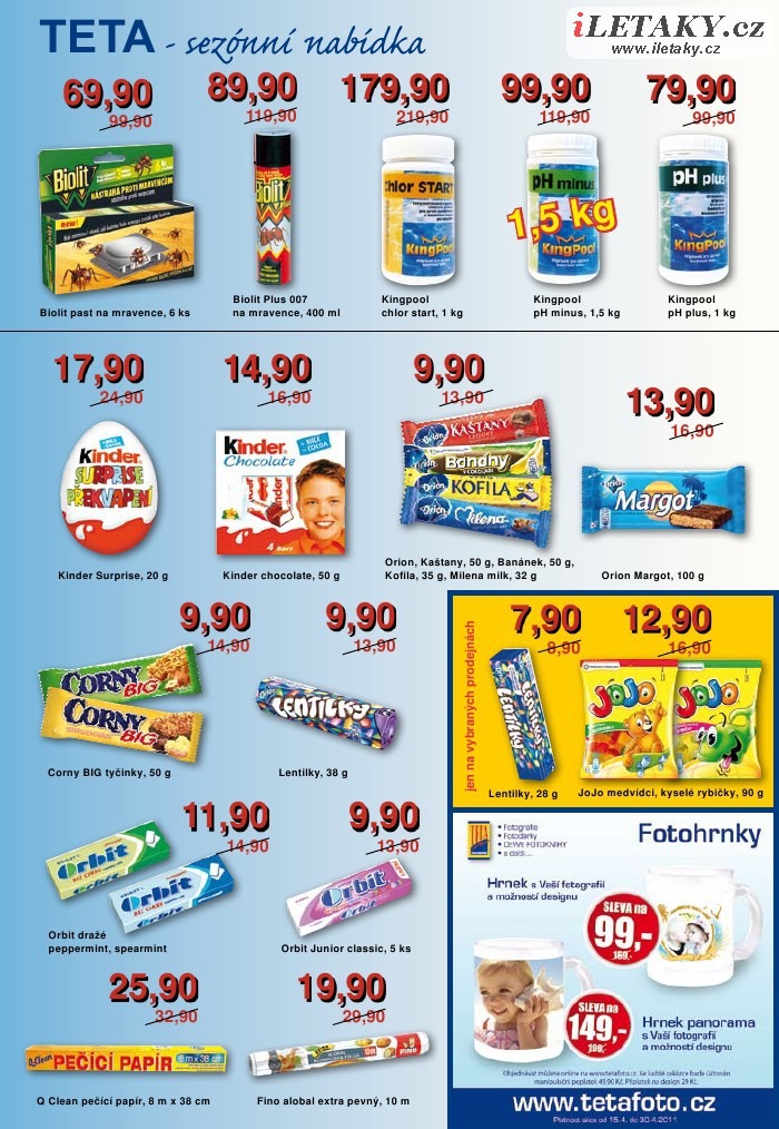 leták TETA drogerie strana 1 leták TETA drogerie strana 1