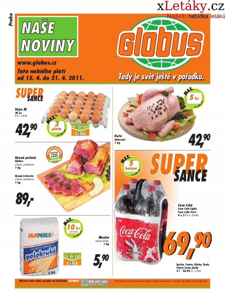 leták Globus akční leták strana 1 leták Globus akční leták strana 1
