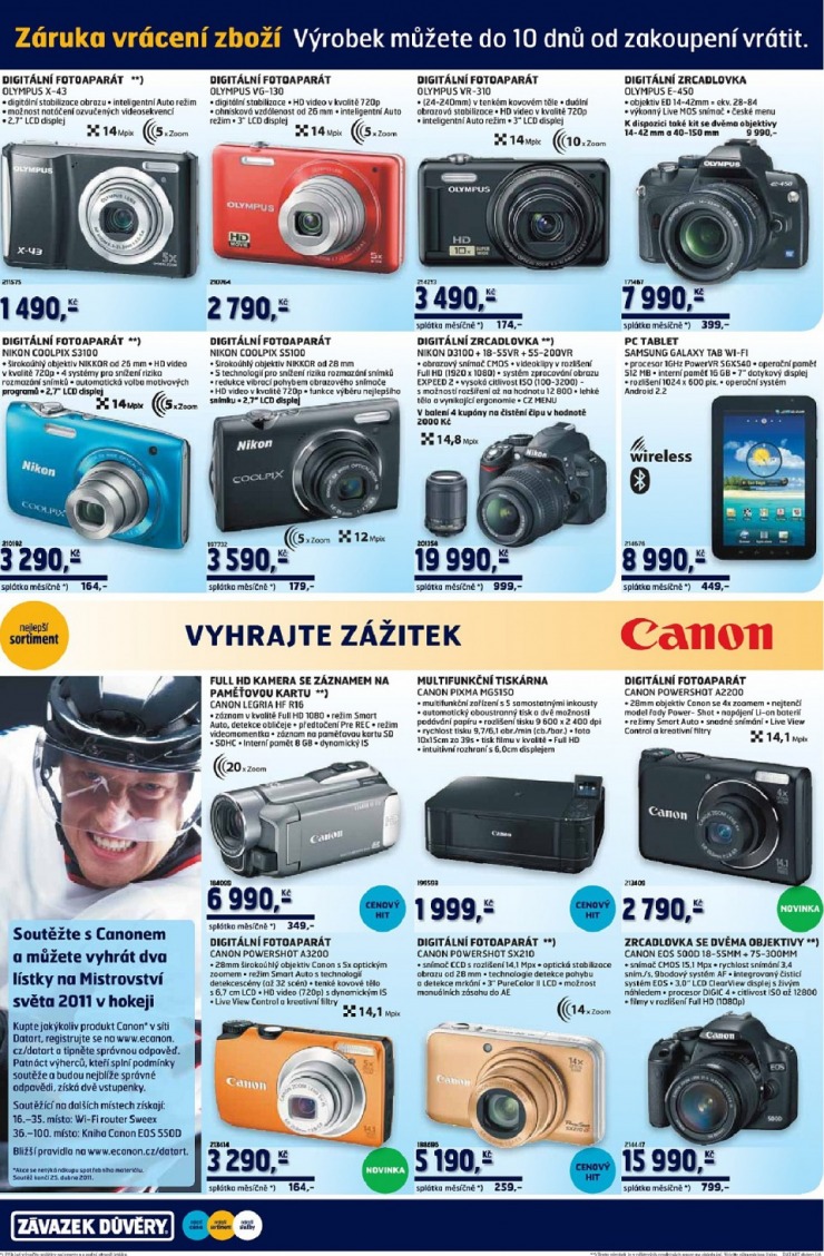 leták Datart strana 1 leták Datart strana 1