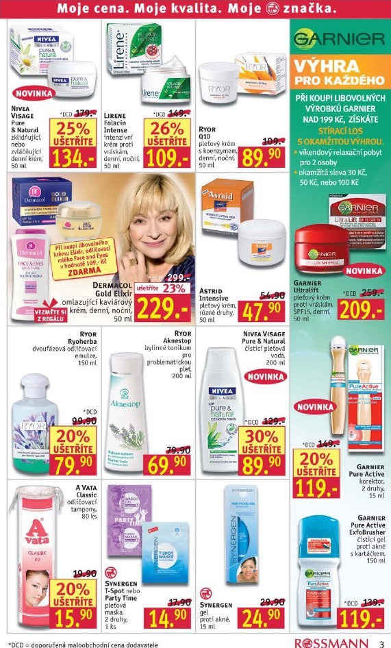 leták Rossmann strana 1 leták Rossmann strana 1