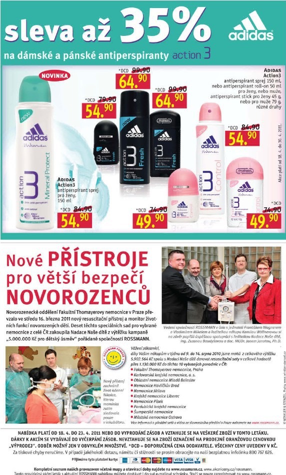 leták Rossmann strana 1 leták Rossmann strana 1