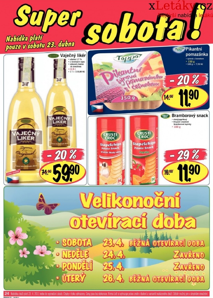 leták Lidl aktuální leták strana 1 leták Lidl aktuální leták strana 1