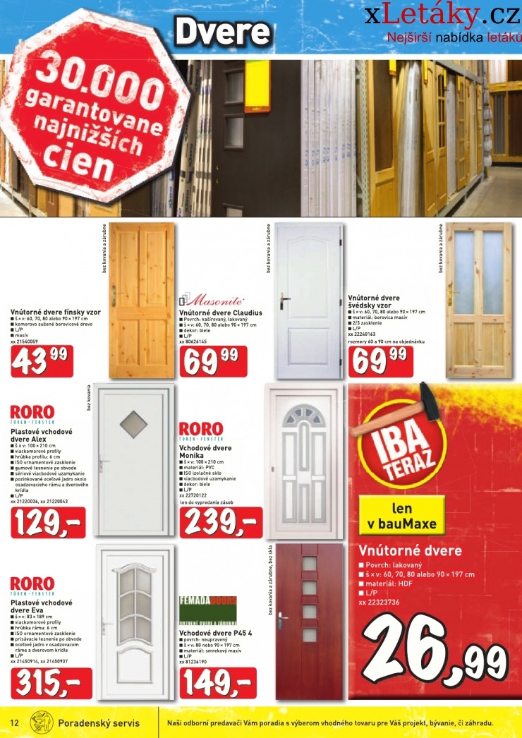 leták Baumax aktuální leták strana 1 leták Baumax aktuální leták strana 1