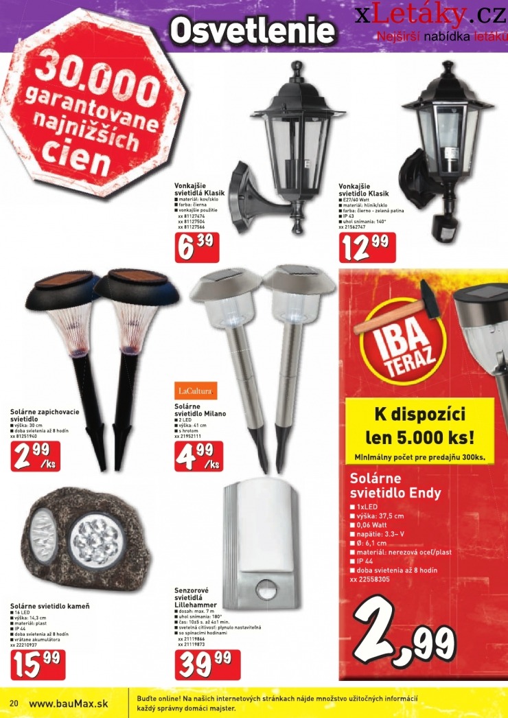 let�k Baumax aktu�ln� let�k strana 1