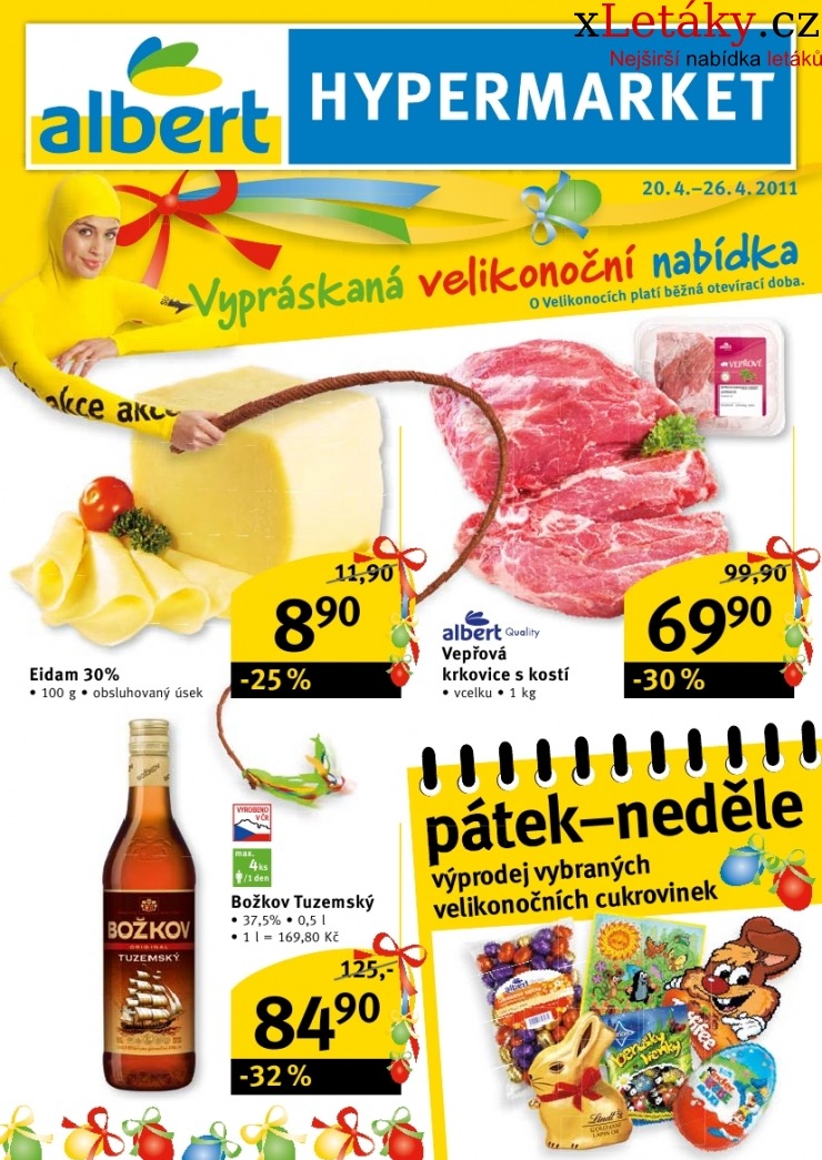 leták Albert Hypermarket leták strana 1 leták Albert Hypermarket leták strana 1