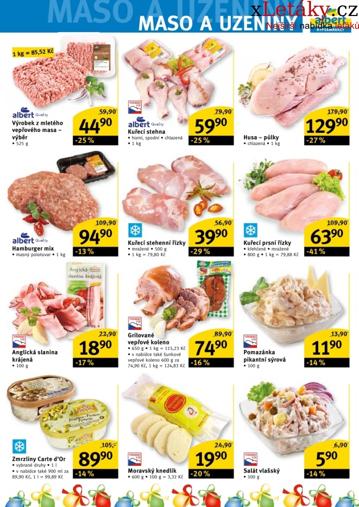 leták Albert Hypermarket leták strana 1 leták Albert Hypermarket leták strana 1
