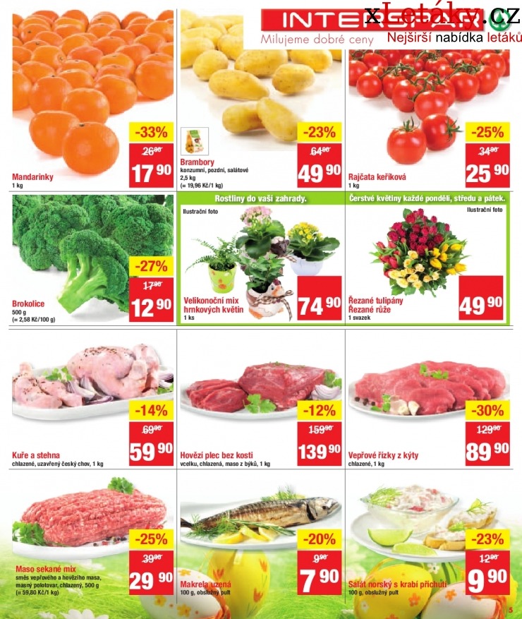 leták Interspar aktuální leták strana 1 leták Interspar aktuální leták strana 1