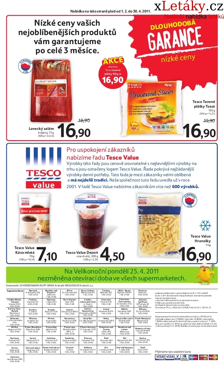 leták Tesco aktuální leták strana 1 leták Tesco aktuální leták strana 1
