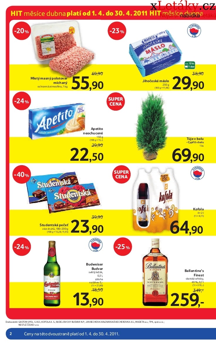 leták Tesco leták strana 1 leták Tesco leták strana 1