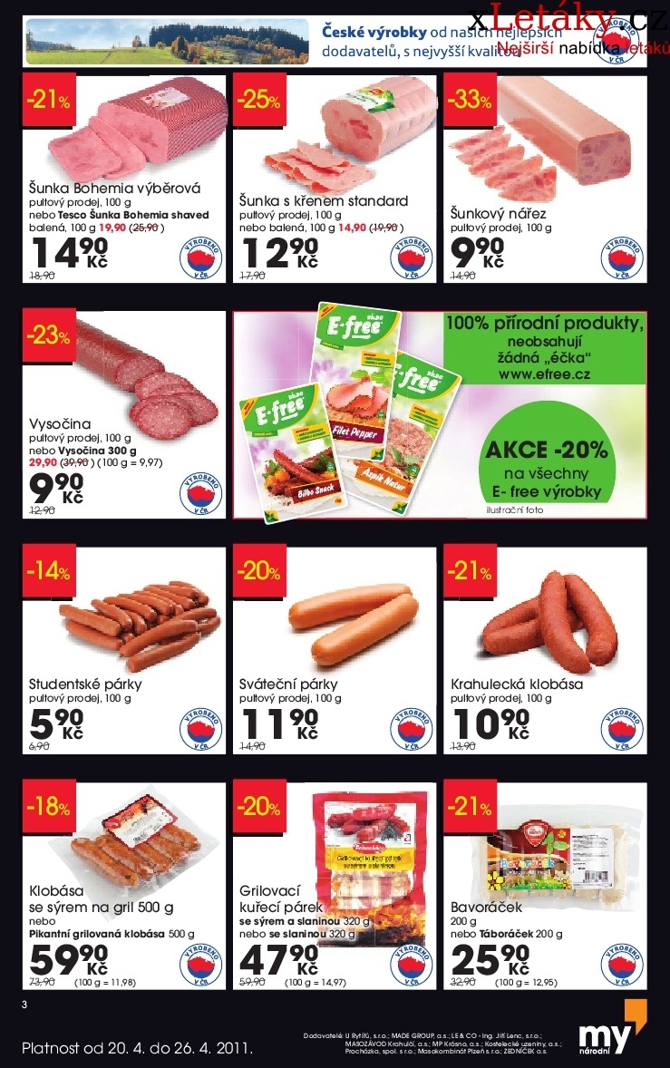 leták Tesco akční leták strana 1 leták Tesco akční leták strana 1