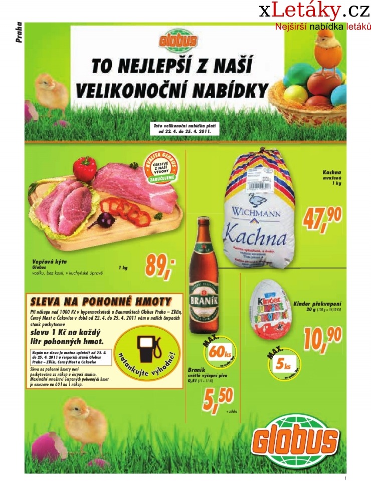 leták Globus leták strana 1 leták Globus leták strana 1