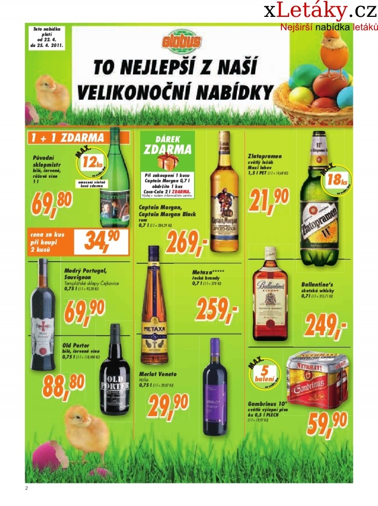 leták Globus leták strana 1 leták Globus leták strana 1