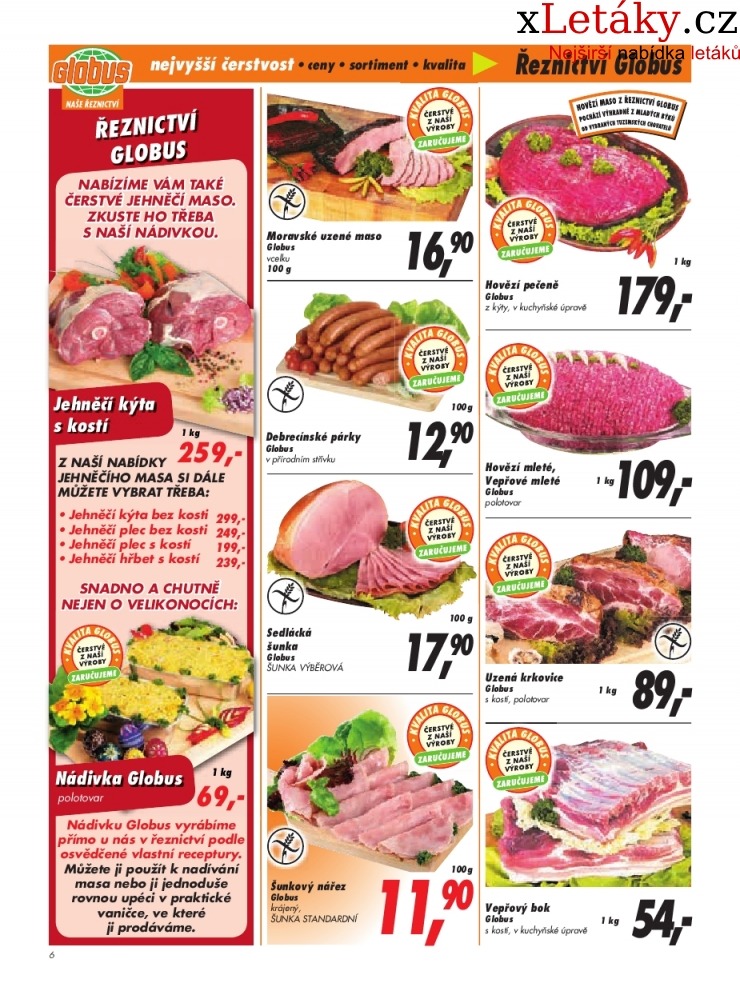 leták Globus leták strana 1 leták Globus leták strana 1