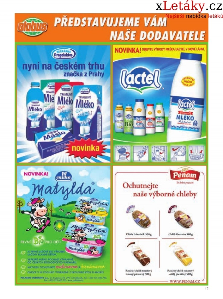 leták Globus leták strana 1 leták Globus leták strana 1