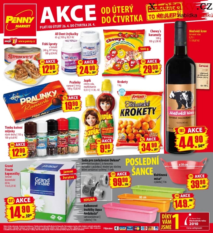 leták Penny market akční leták strana 1 leták Penny market akční leták strana 1