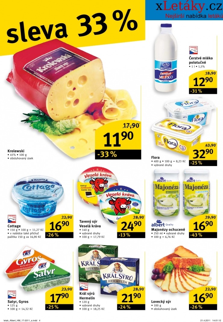 leták Albert Hypermarket leták strana 1 leták Albert Hypermarket leták strana 1