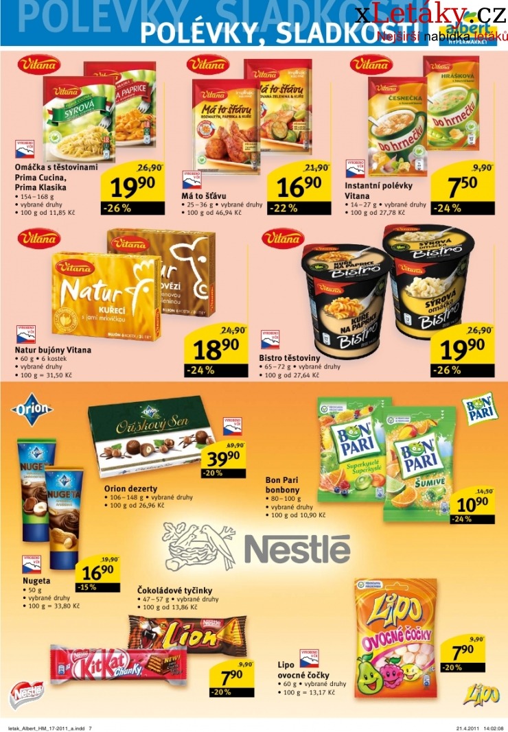 leták Albert Hypermarket leták strana 1 leták Albert Hypermarket leták strana 1
