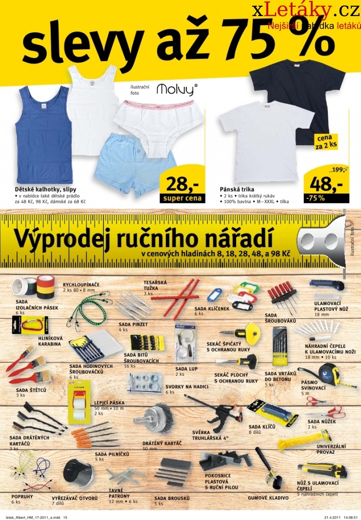 leták Albert Hypermarket leták strana 1 leták Albert Hypermarket leták strana 1