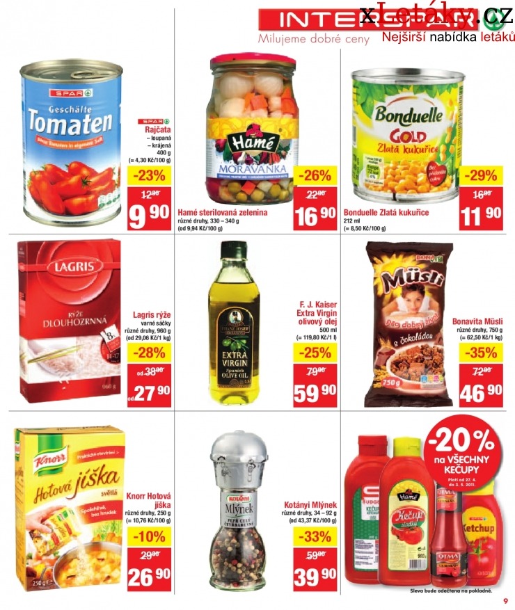 leták Interspar leták strana 1 leták Interspar leták strana 1