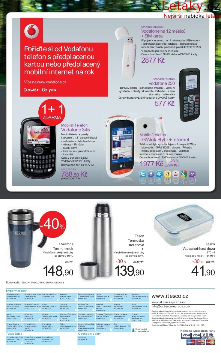 leták Tesco akční leták strana 1 leták Tesco akční leták strana 1