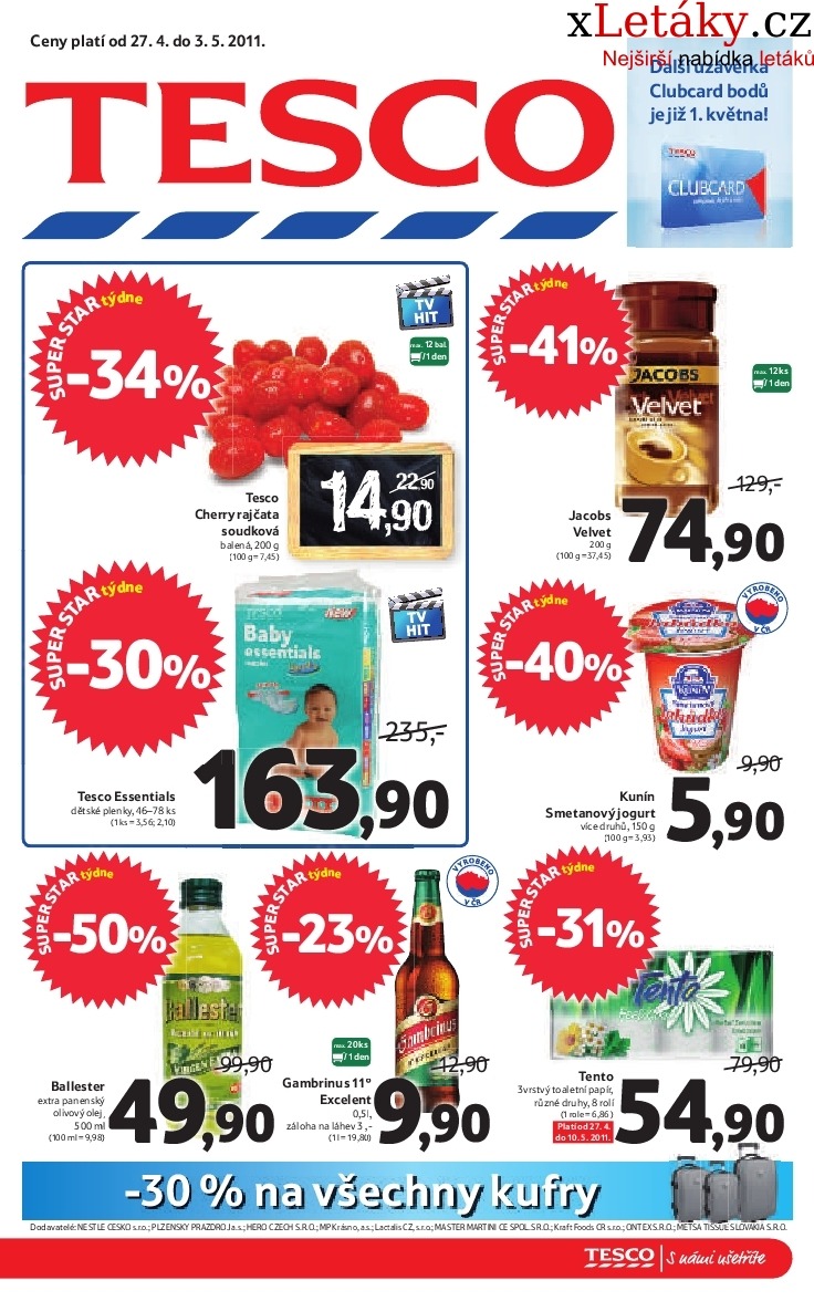 letk Tesco letk strana 1