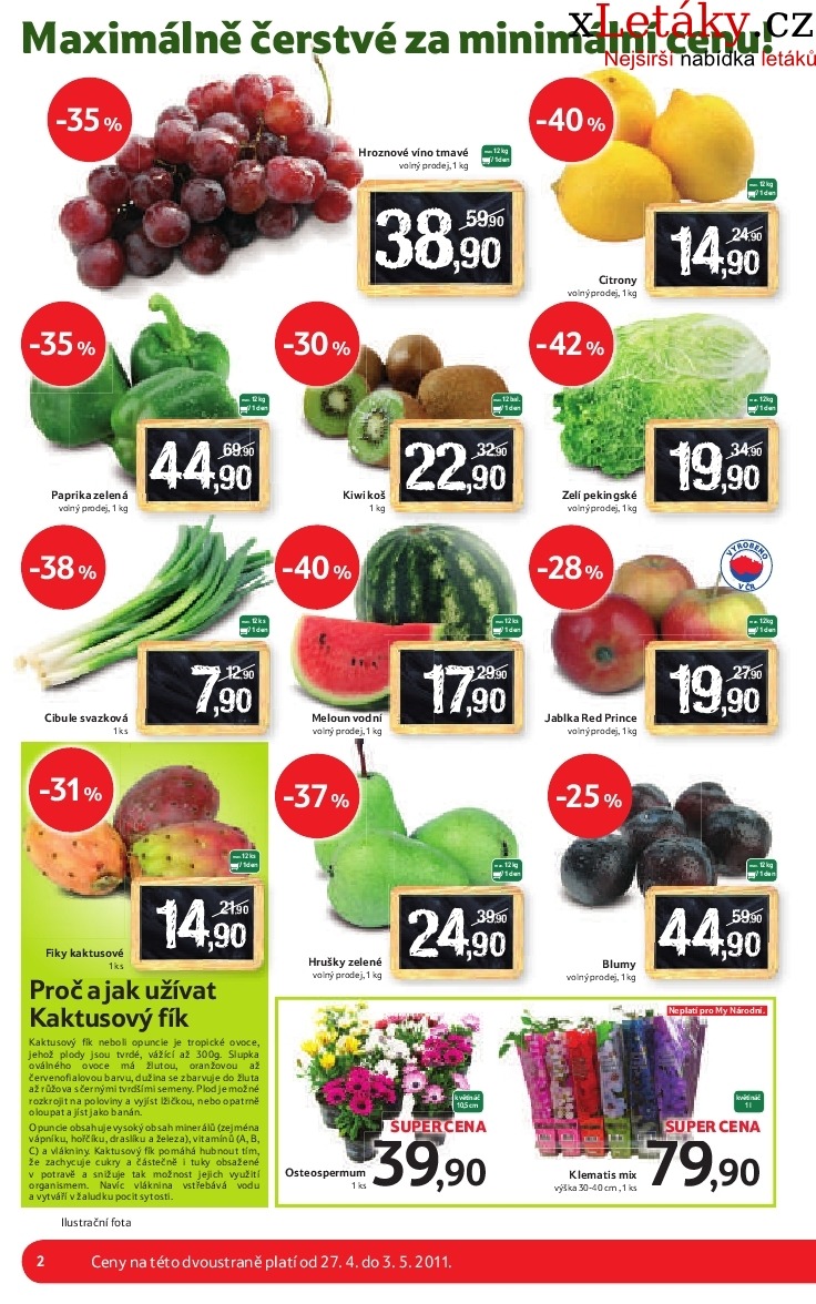 leták Tesco leták strana 1 leták Tesco leták strana 1